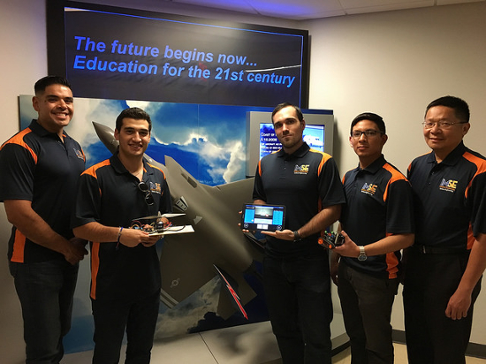 UTEP with Crawler Robots to Aid with Aircraft Inspections